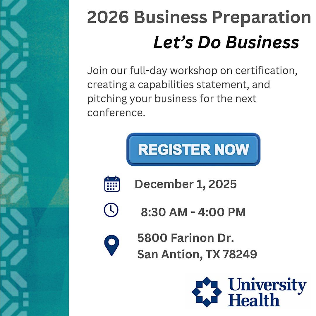 2026 Business Prep | Event in San Antonio | AllEvents