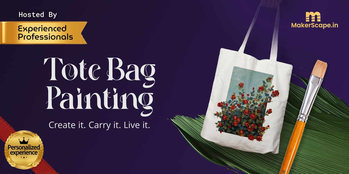 Tote Bag Painting, 23 August | Event in Hyderabad | AllEvents