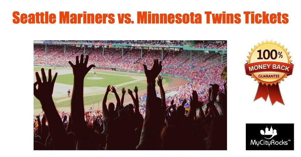 Seattle Mariners vs Minnesota Twins Baseball Tickets TMobile Park WA