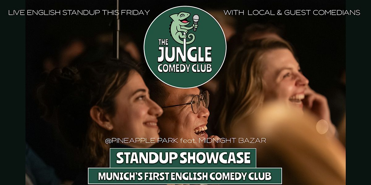 Jungle Comedy Showcase: Live English Standup, 19 December | Event in München | AllEvents