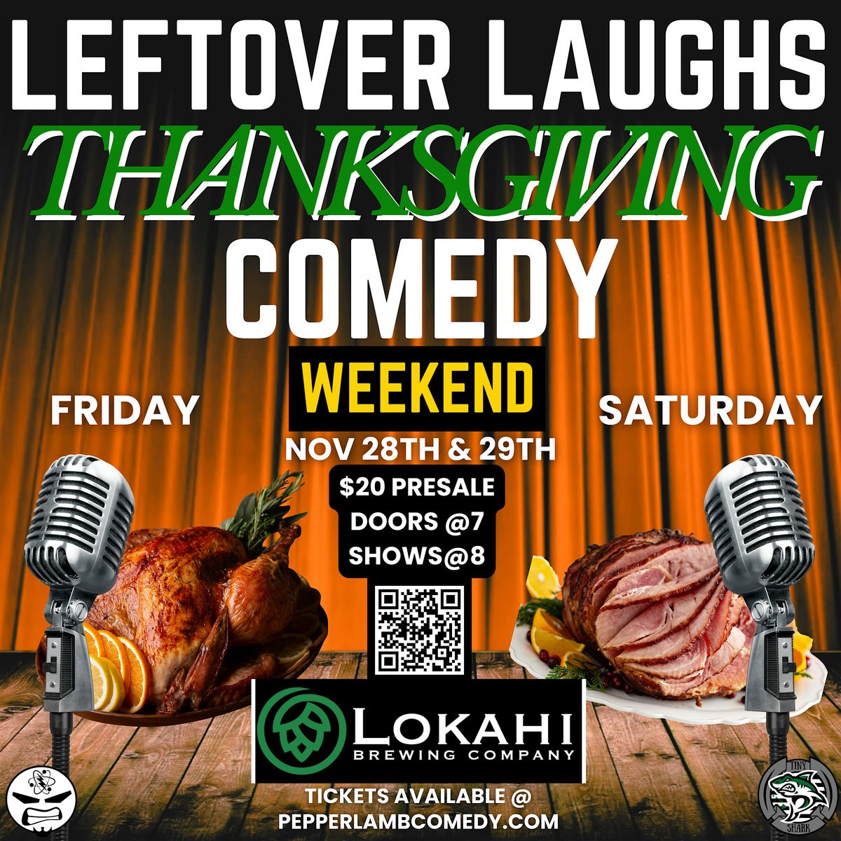 Leftover Laughs - Comedy Showcase - FRI NOV  28th - Lokahi Brewery, 28 November | Event in Honolulu | AllEvents