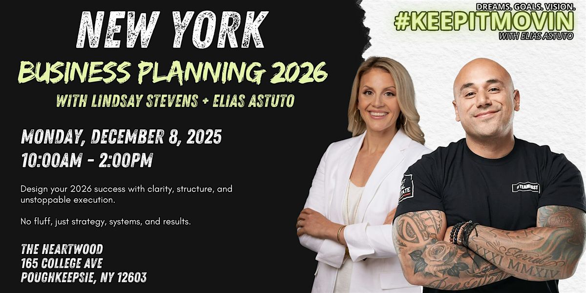 2026 Business Planning Clinic: Design Your 2026!, 8 December | Event in Poughkeepsie | AllEvents