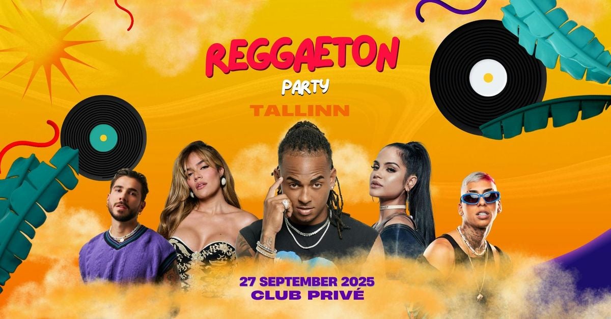 Reggaeton Party (Tallinn) September 2025, 27 September | Event in Tallinn | AllEvents