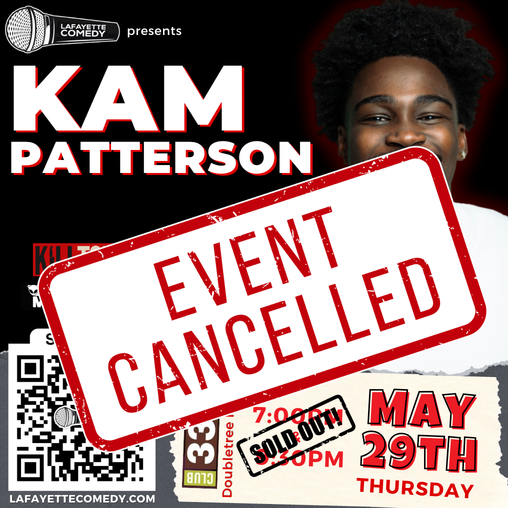 Kam Patterson at Funny Bone - Columbus, 20 February | Event in Columbus | AllEvents