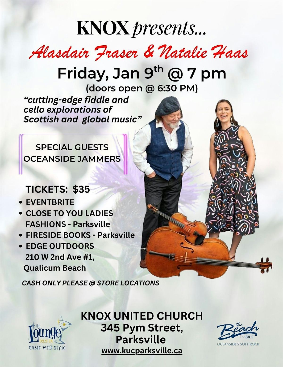 Knox presents...Alasdair Fraser & Natalie Haas.