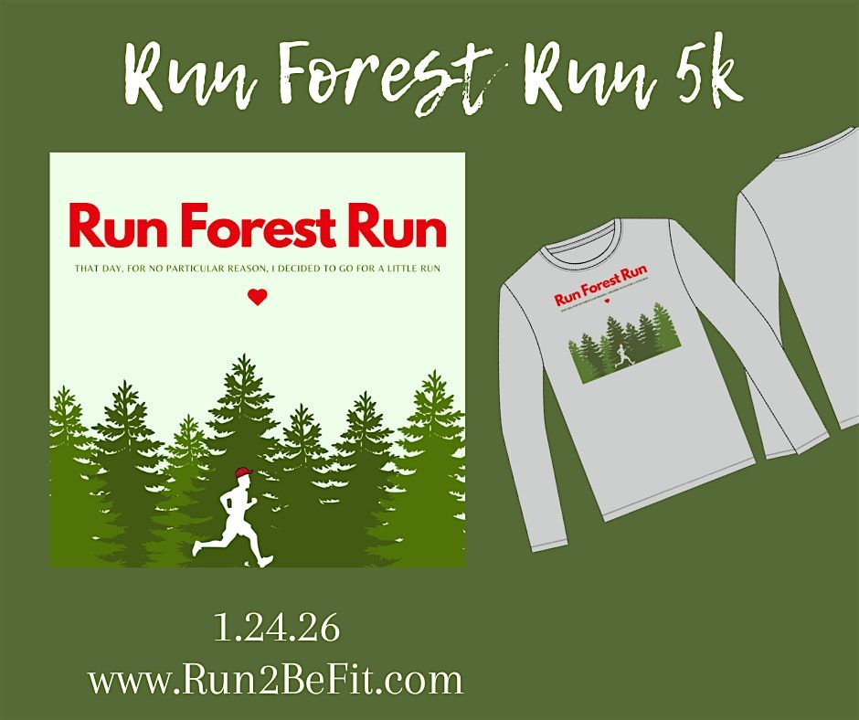 Run Forest Run 5k, 24 January | Event in Seattle | AllEvents