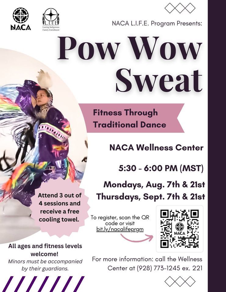 Pow Wow Sweat, NACA Wellness Center, Flagstaff, September 7 2023
