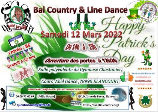Bal De La St Patrick Gymnase Maurice Chastanier Plaisir March 12 22 Allevents In Bal De La St Patrick Gymnase Maurice Chastanier Plaisir March 12 22 Allevents In