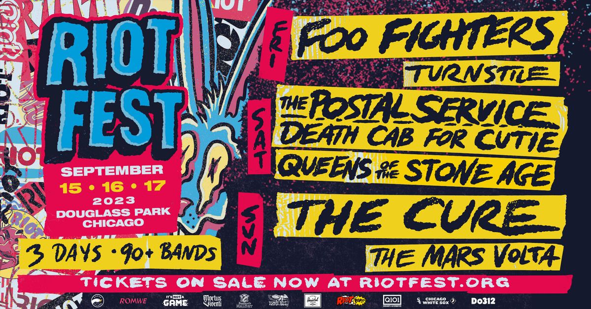 Riot Fest - 3 Day Pass, 18 September | Event in Chicago | AllEvents
