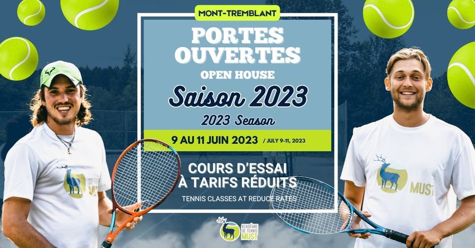 TENNIS MUST PORTES OUVERTES 2023 ?, Le Grand Lodge Mont Tremblant, Sainteagathedesmonts, 9