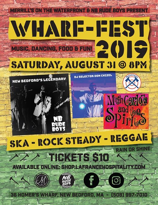 Wharf Fest 2019, Merrill's on the Waterfront, New Bedford, August 31