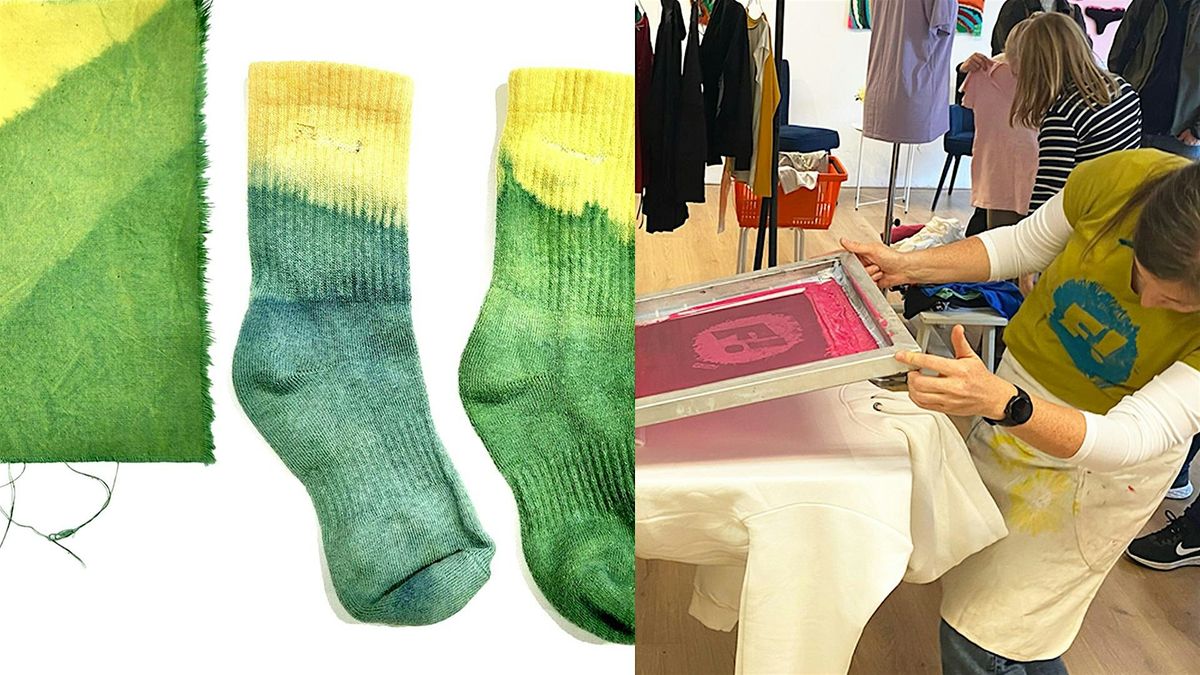 FÆES-›!T Workshops ’Greenwashing’ & Screenprinten Enschede
