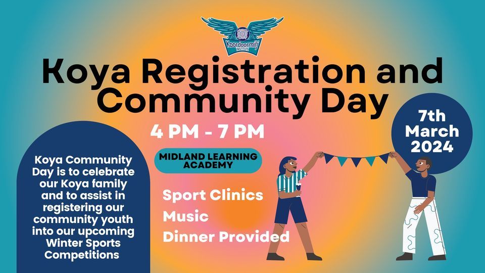 Koya Registration and Community Day, 20 William Street, Perth, WA