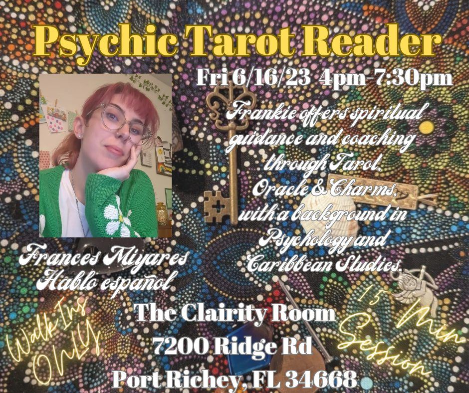 Psychic Tarot & Charm Reader, 16 June | Event in Port Richey | AllEvents.in