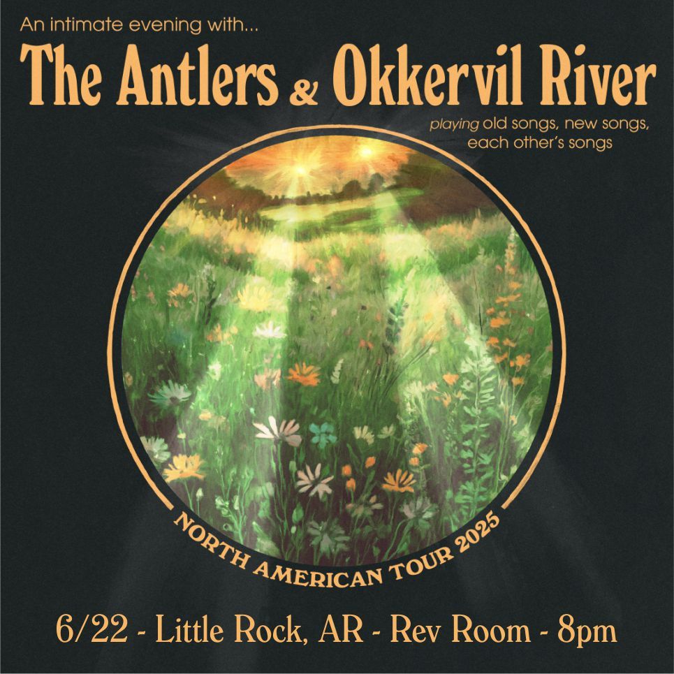 Okkervil River & The Antlers, 9 June | Event in Amherst | AllEvents