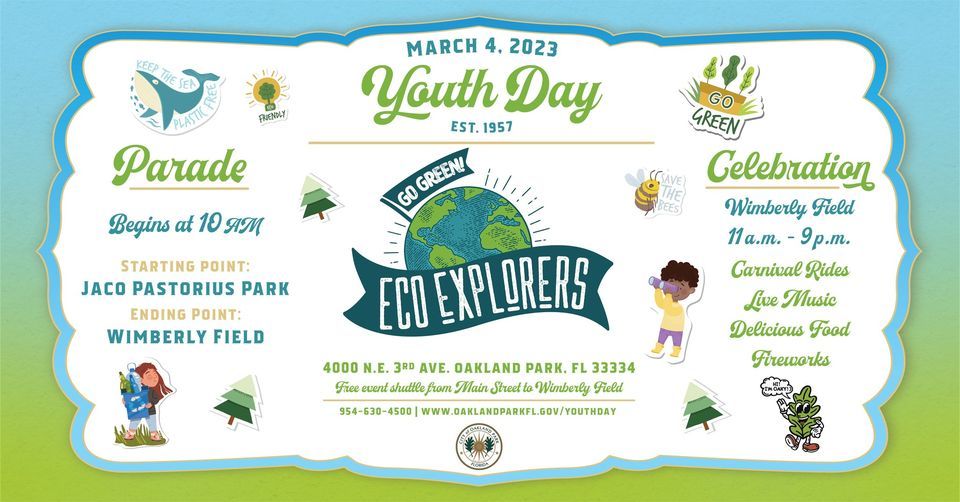 Oakland Park Youth Day Parade & Celebration, Wimberly Field, Coconut