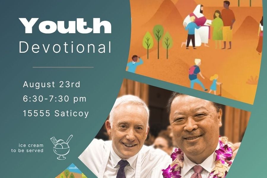 Youth Devotional with Elder Wada, 23 August | Event in Van Nuys | AllEvents
