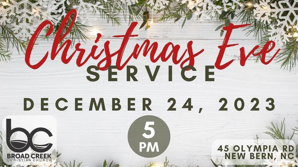Christmas eve service new bern nc