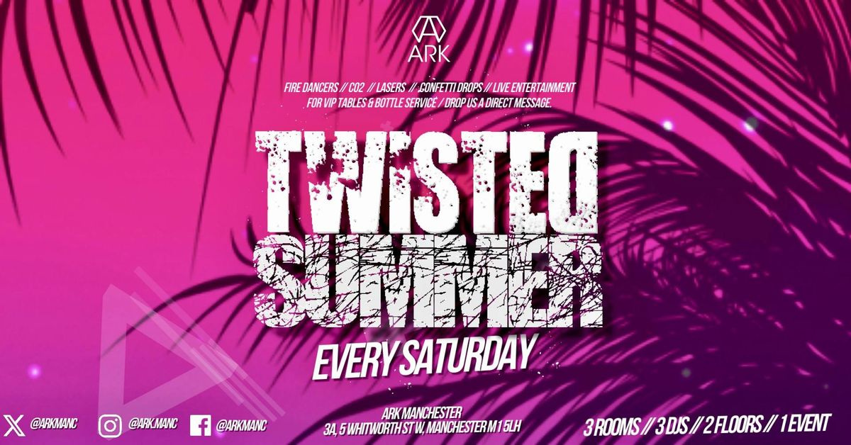 ARK // TwistedD!SKO 🪩 DRAKE AFTER PARTY  | Event in Manchester | AllEvents