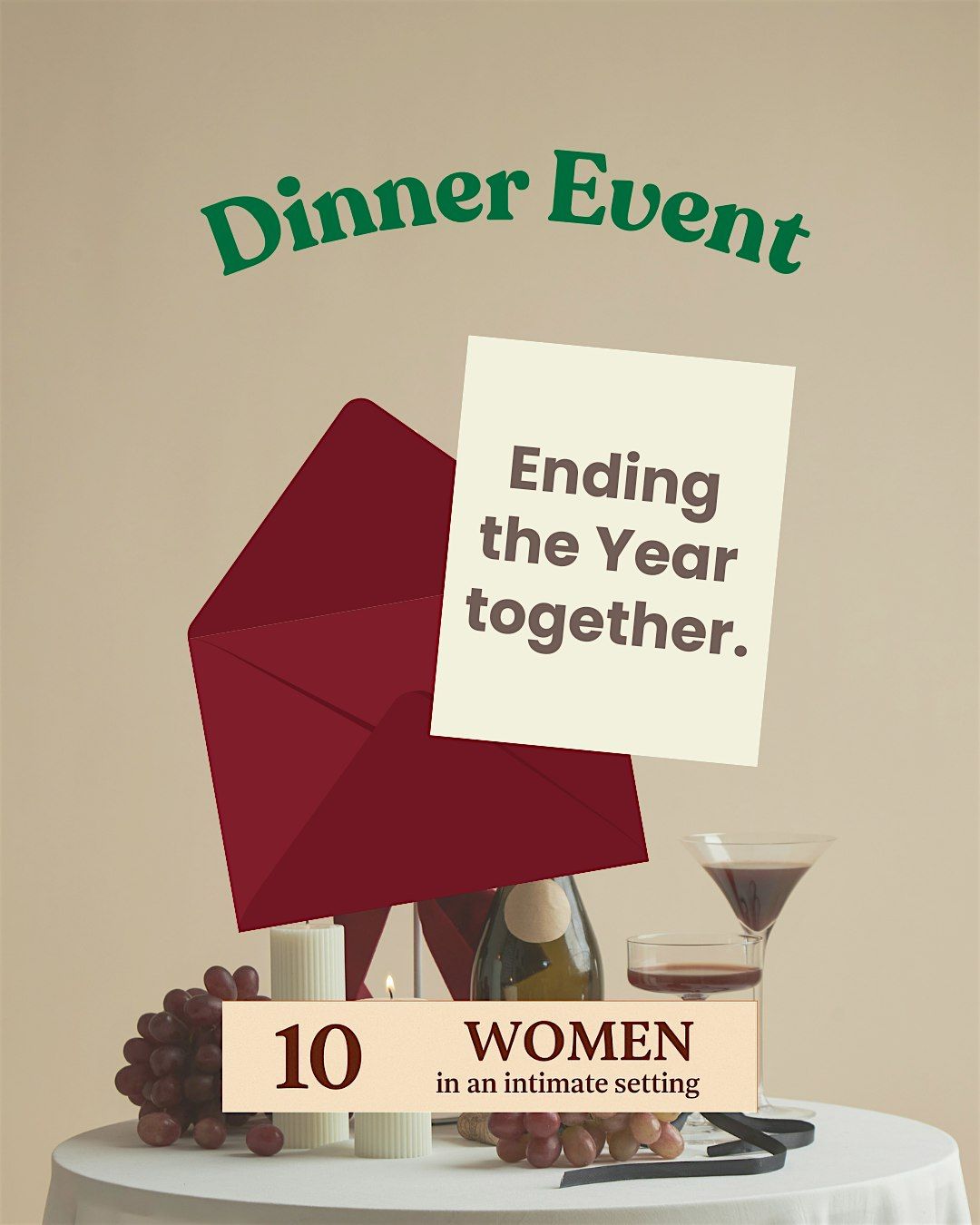 Ending the Year Together Dinner, 12 December | Event in Hamilton | AllEvents