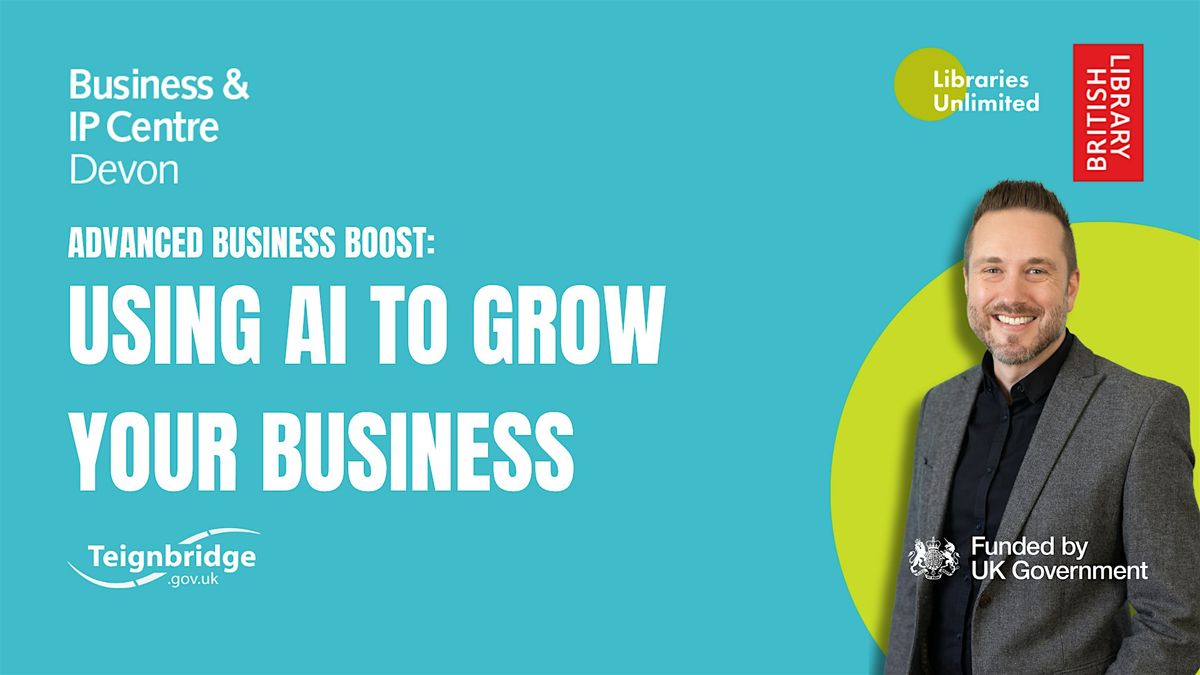 Week 7: Using Artificial Intelligence to Grow Your Business, 23 February | Event in Torquay | AllEvents