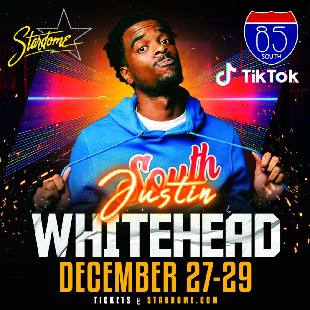 Justin Whitehead at Stardome Comedy Club, 9 January | Event in Hoover | AllEvents