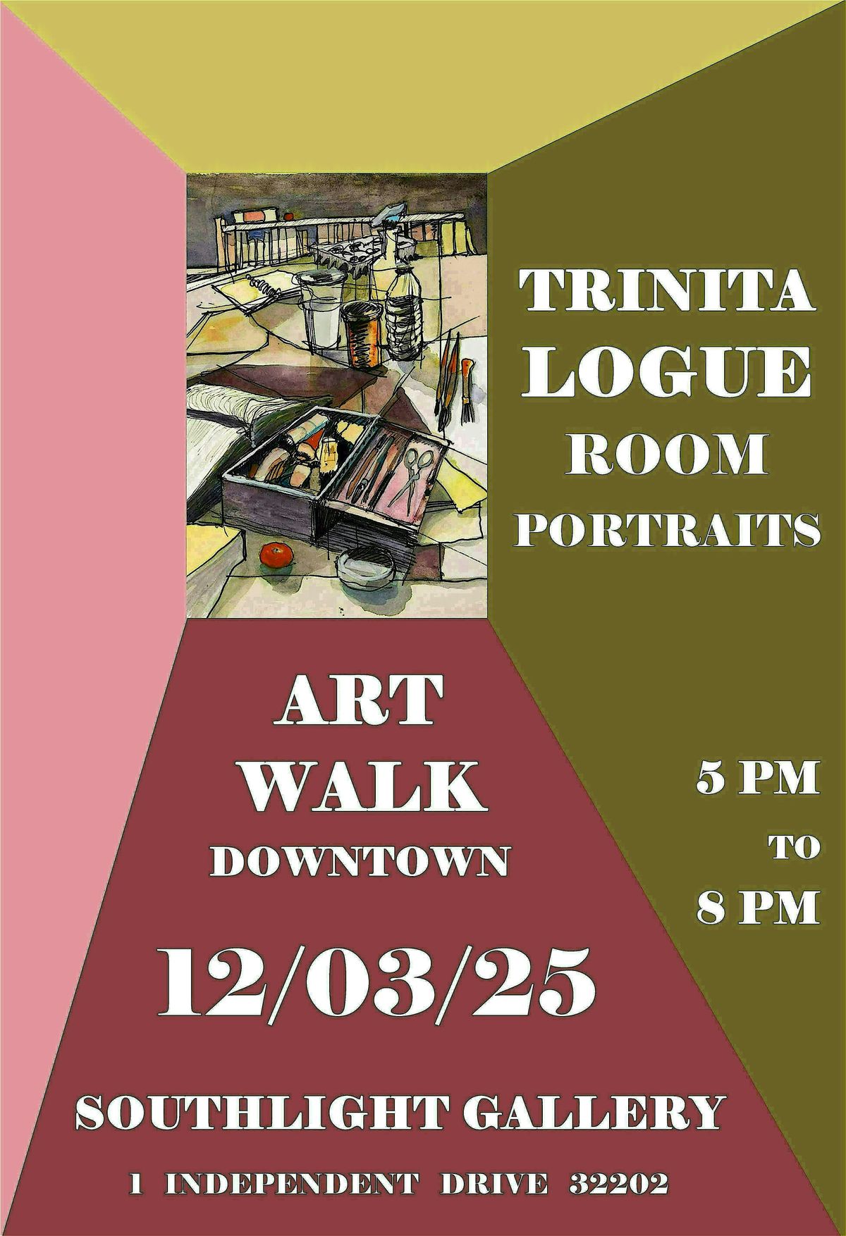 December Art Walk at Southlight Gallery - Trinita Logue, 3 December | Event in Jacksonville | AllEvents
