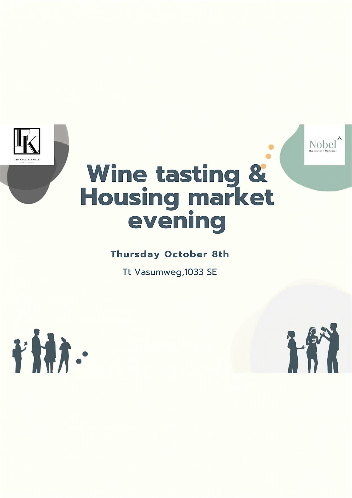 Wine tasting and housing market information night