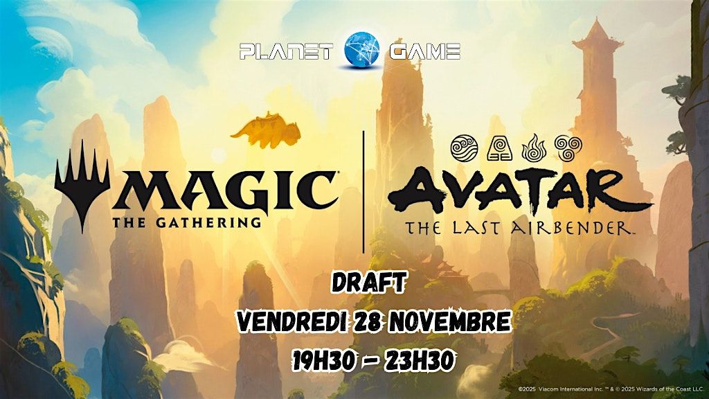 Draft AVATAR MTG, 28 November | Event in Rambouillet | AllEvents