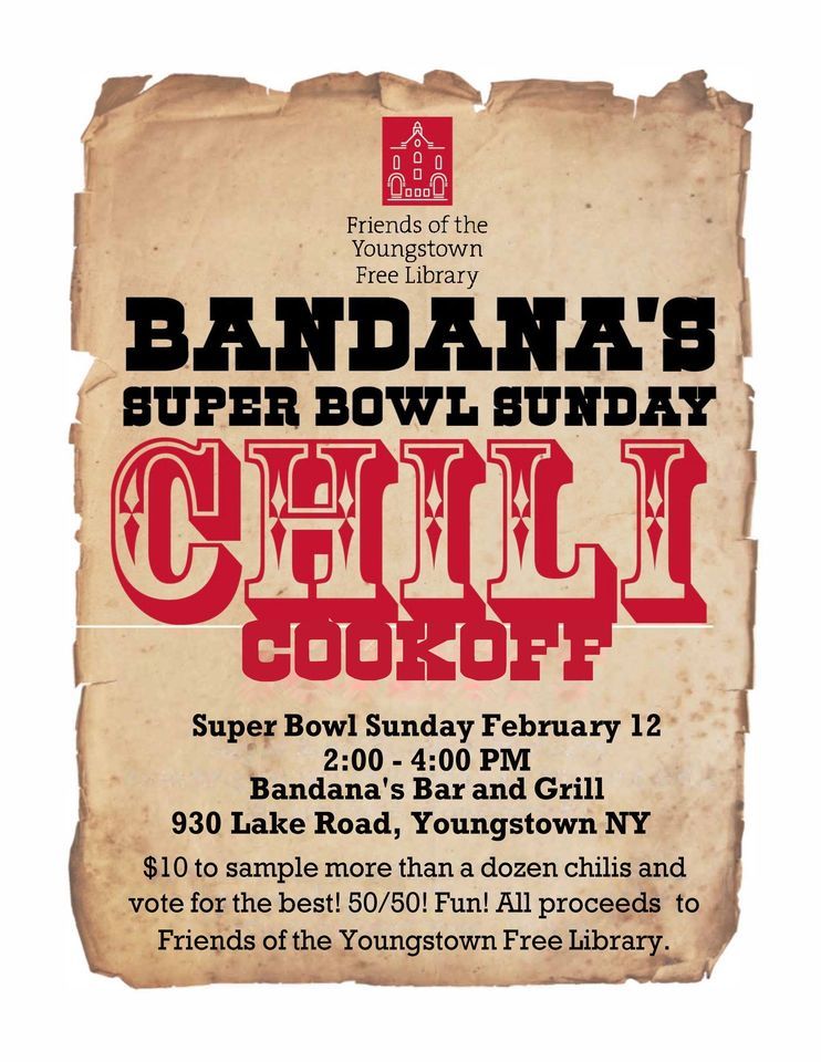 Pregame Super Bowl Chili Cookoff, Bandana's Bar and Grill, Model City