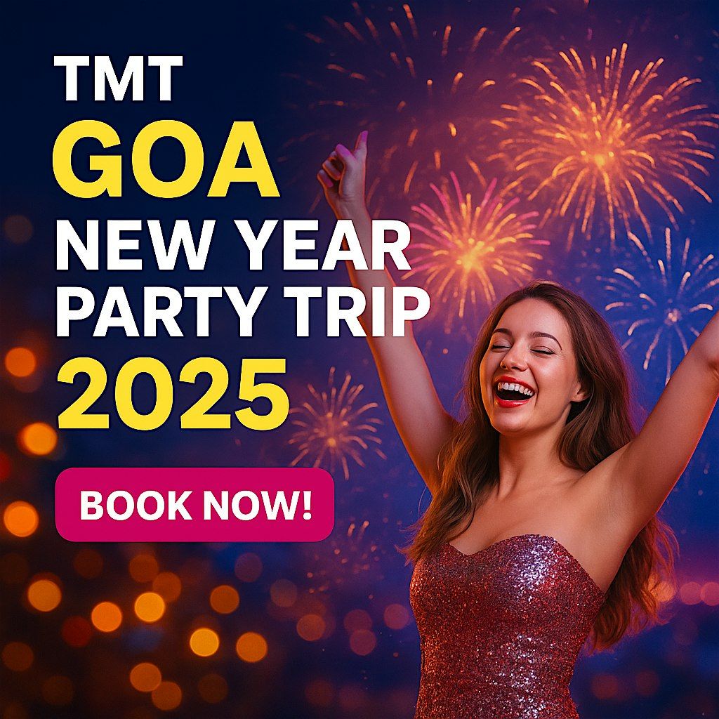 TMT Goa New Year Party In Pune to Goa Trip - Goa New Year Tour Package, 29 December | Event in Pune | AllEvents