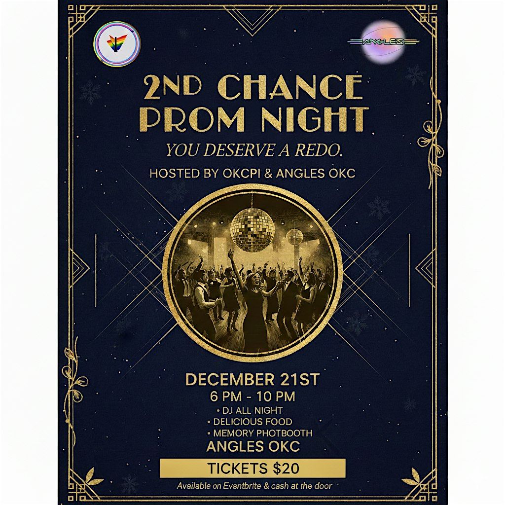 OKCPI Presents: 2nd Chance Prom, 21 December | Event in Oklahoma City | AllEvents