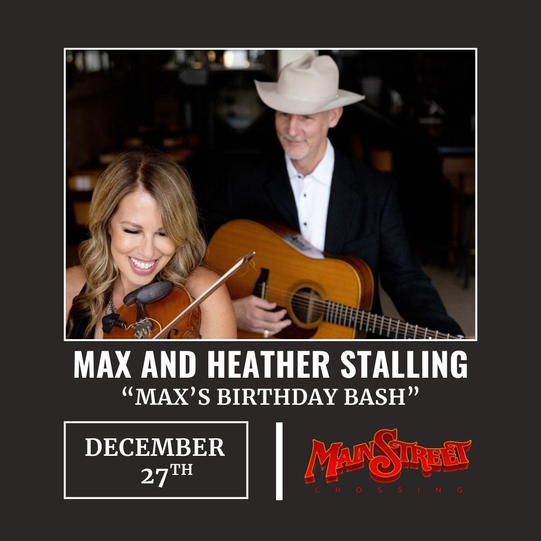 Max and Heather Stalling at Main Street Crossing, 7 August | Event in Tomball | AllEvents