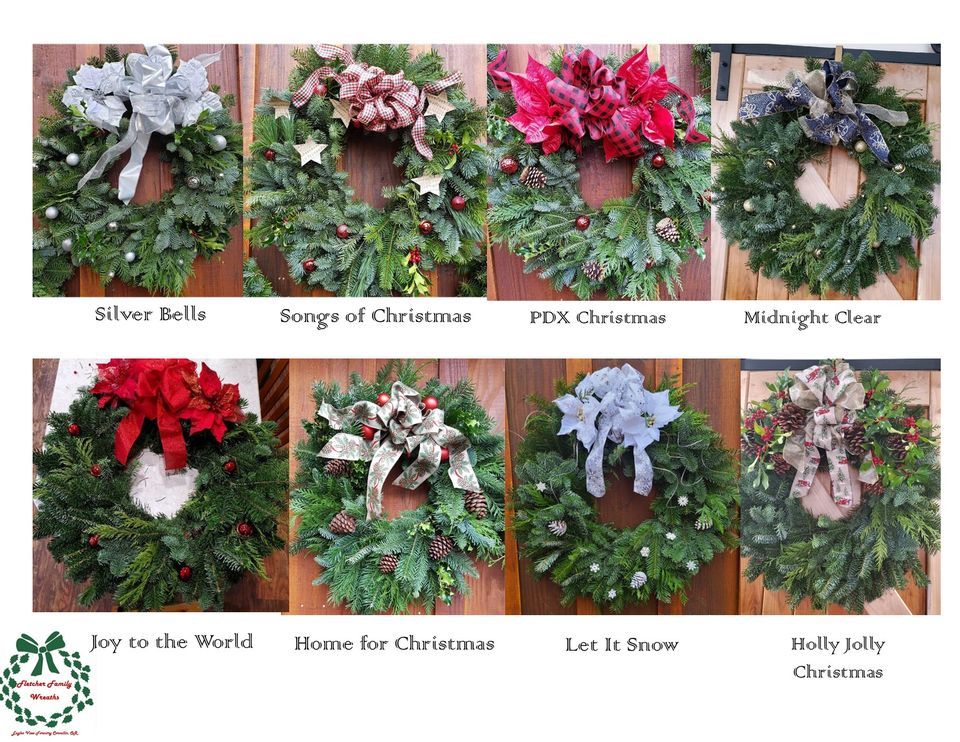 UCut Christmas Trees, Fletcher Family Wreaths, Philomath, December 2