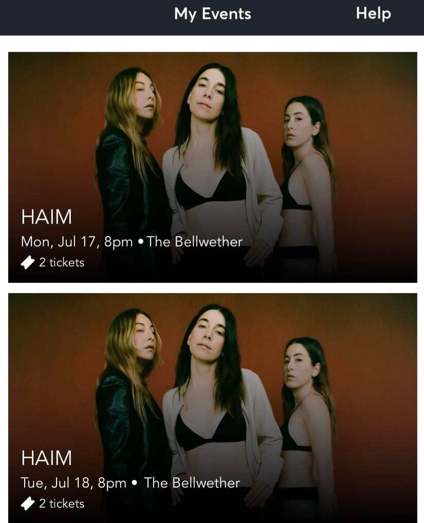 Haim at Motorpoint Arena - Nottingham, 24 October | Event in Nottingham | AllEvents