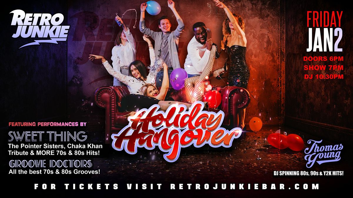 Holiday Hangover Bash w/ THE POINTER SISTERS + CHAKA KHAN Covers + More!, 2 January | Event in Walnut Creek