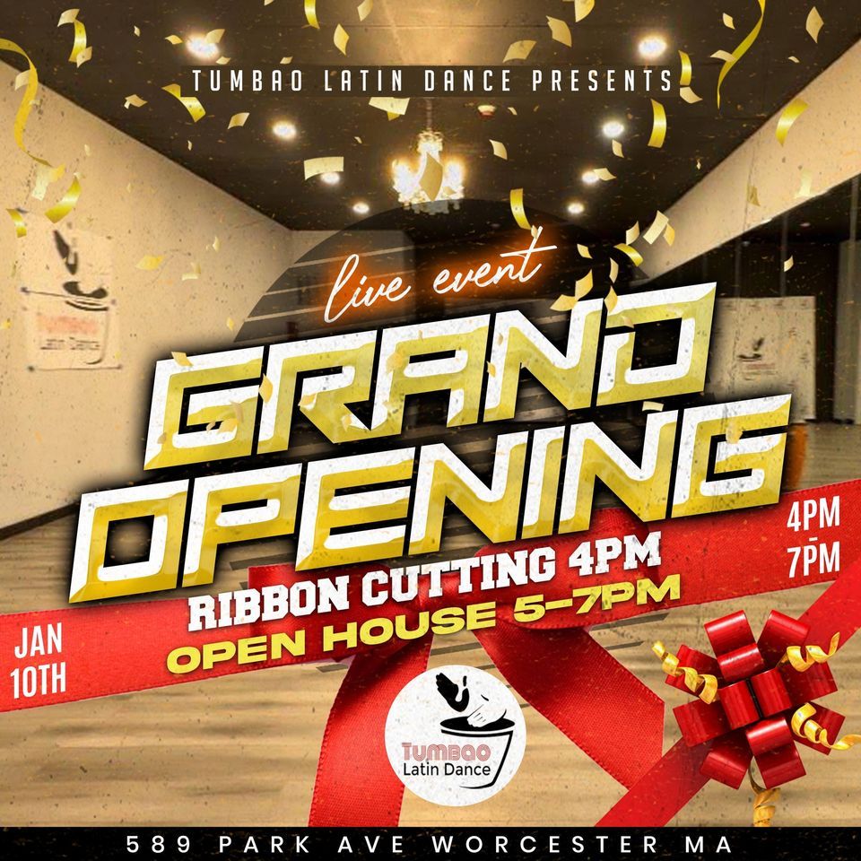 Tumbao’s Grand Opening , Tumbao Latin Dance, Worcester, January 10 2024 AllEvents.in