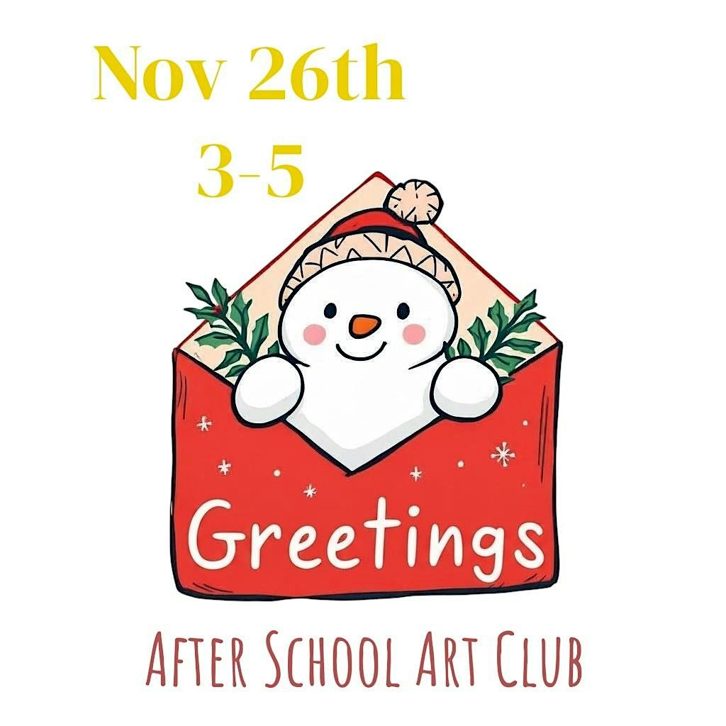 November 26th After School Art Club, 26 November | Event in Sequim | AllEvents