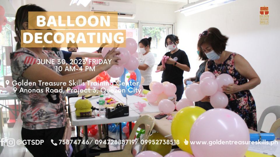 Balloon Decorating Seminar Set, 30 June | Event in Quezon City | AllEvents.in
