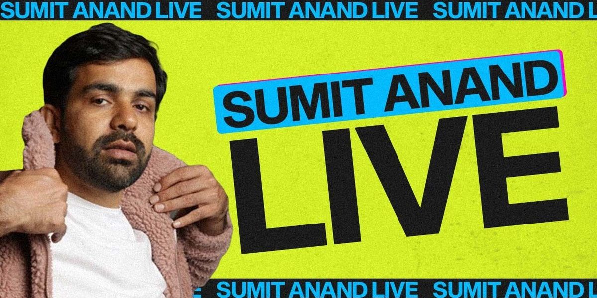 Sumit Anand LIVE, 6 July | Event in Bangalore | AllEvents