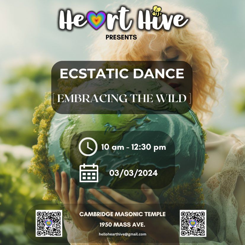 Heart Hive Ecstatic Dance Embracing the Wild, 1950 Mass Avenue