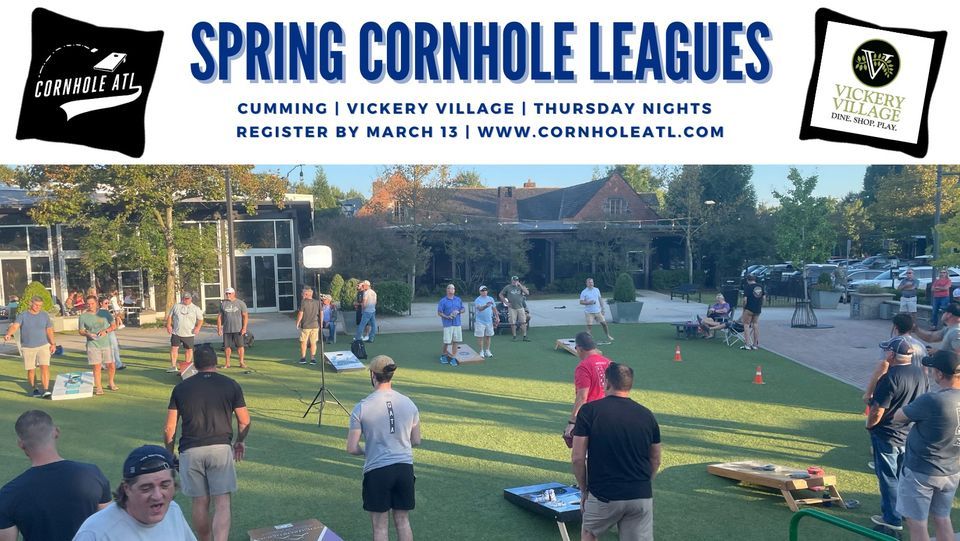 Cumming (Vickery Village) Spring Cornhole League (7 Thursdays), Vickery