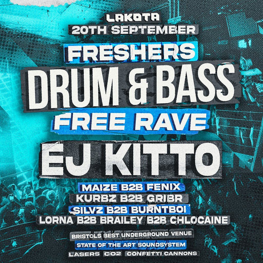 Drum & Bass Free Rave w/ EJ Kitto, 20 September | Event in Bristol | AllEvents