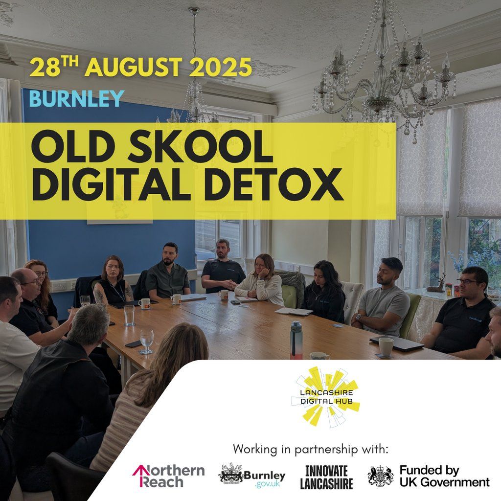 Old Skool Digital Detox, 28 August | Event in Burnley | AllEvents