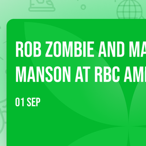 Rob Zombie and Marilyn Manson at RBC Amphitheatre