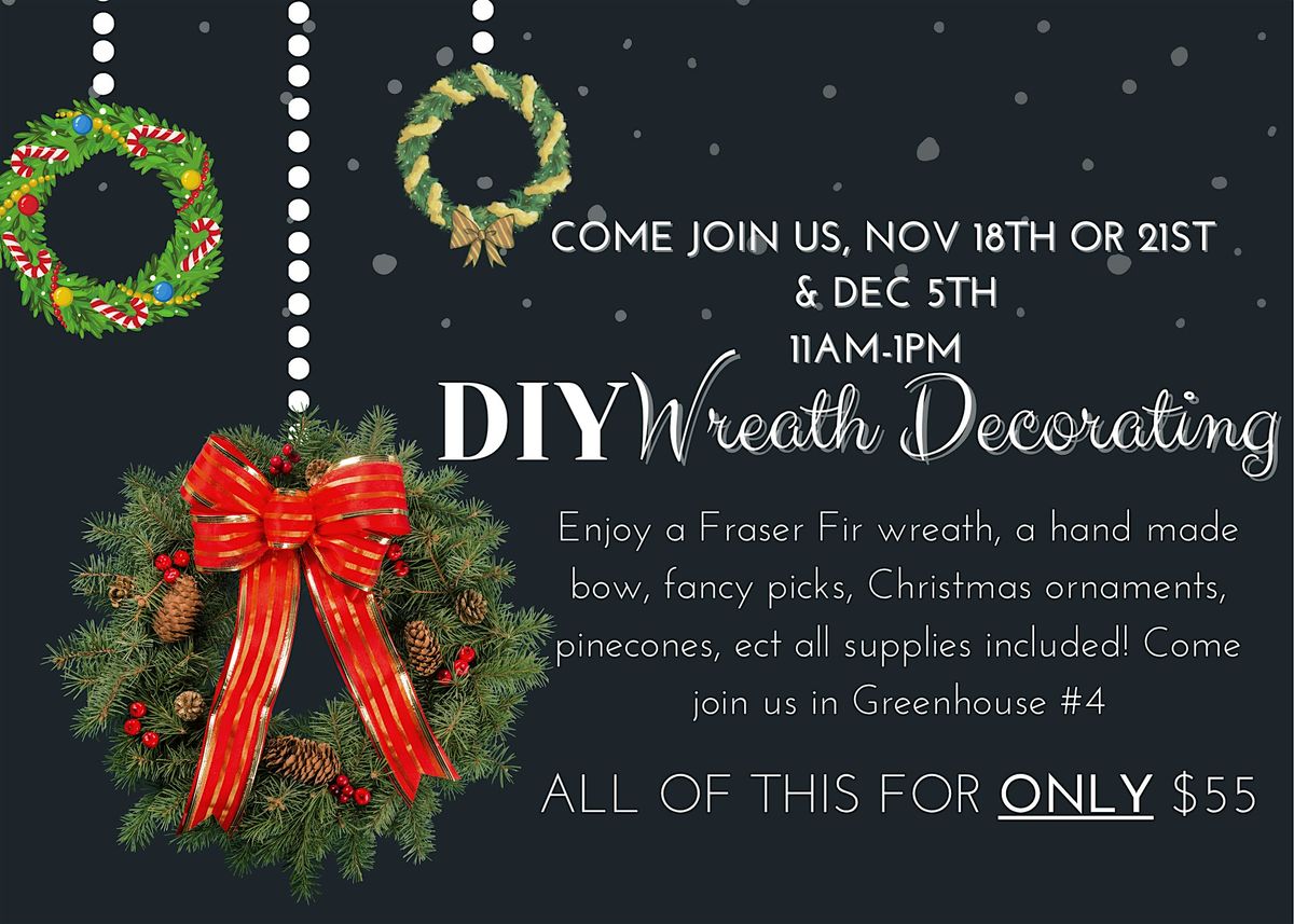 DIY Wreath Making Class | Event in Millville | AllEvents