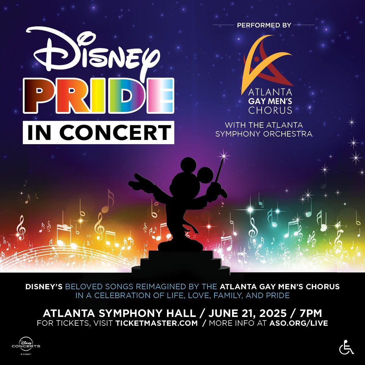 Atlanta Symphony Orchestra: Disney Pride In Concert, 20 June | Event in Atlanta | AllEvents