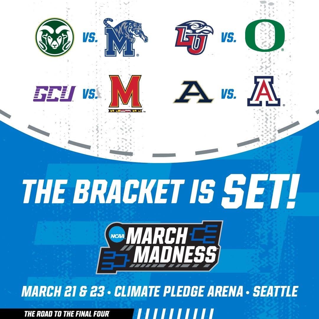NCAA Men's Basketball Tournament: Rounds 1 & 2 - Session 2 (Time: TBD), 18 March | Event in Portland | AllEvents