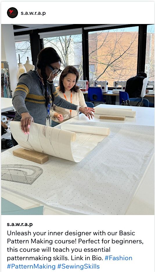 Introduction to Basic Pattern Making, 19 December | Event in London | AllEvents