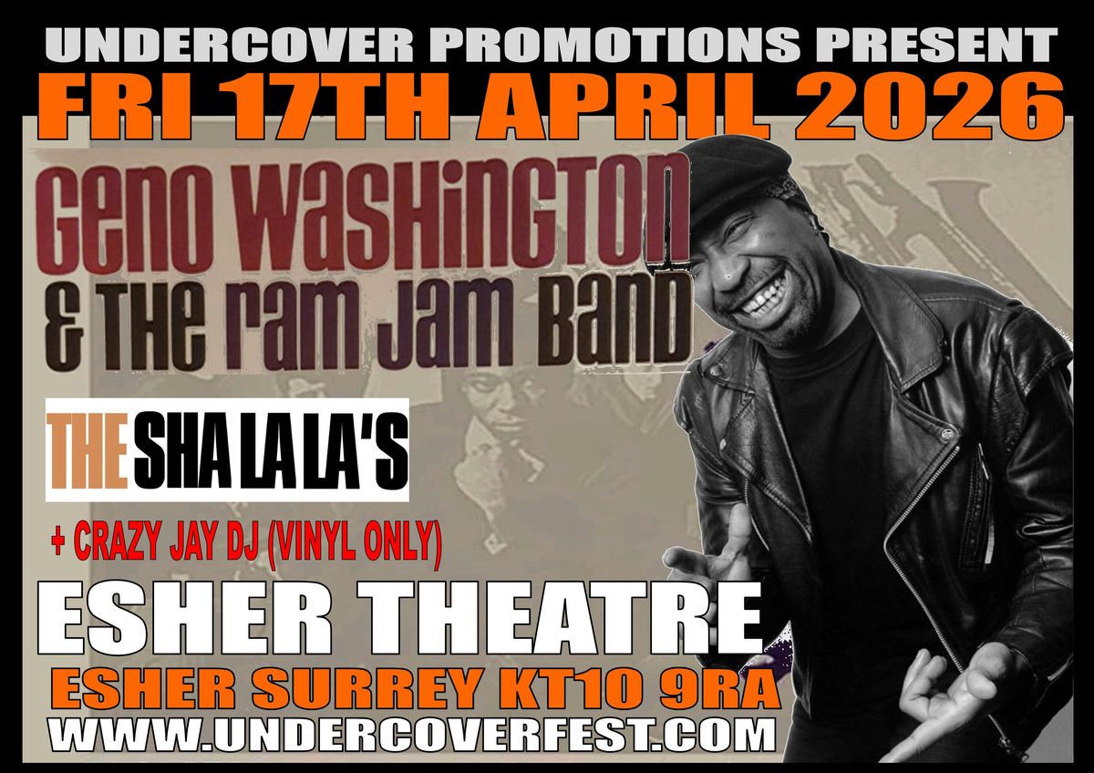Geno Washington &amp; The Ram Jam Band go Undercover in Esher, 17 April | Event in East Molesey | AllEvents